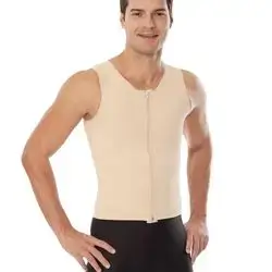 Zippered Male Gynecomastia Vest REF 240