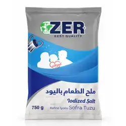 Turkish salt with iodine Zer, 750 gm