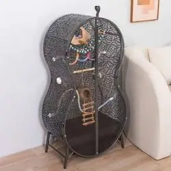Transparent Guitar Bird Cage
