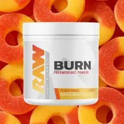 Raw - Burn Peach 30 Servings