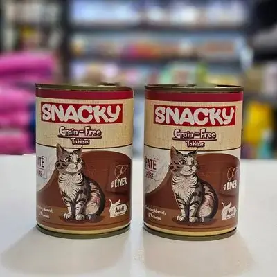 Snacky Liver With Pure For Adult 400g 2pcs