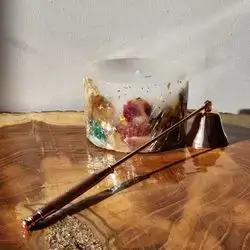 Scented Rose Candles With Candle Snuffer