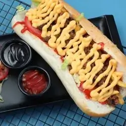 Beef Cheese Burger Sandwich