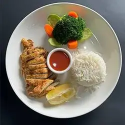 Chicken Steak With Rice (290 Calories)