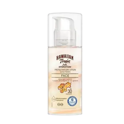 Silk Hydration Air Soft Face Sun Lotion Spf30 50ml _ Hawaiian Tropic