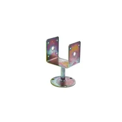 Pergola Post Bases - U Form 100 mm