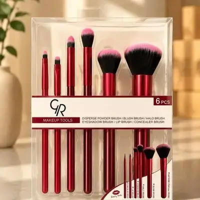 Golden Rose Makeup Tools 6 Pcs Set