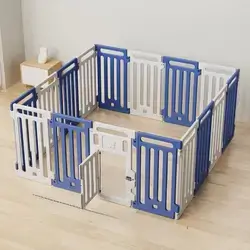 E389 Pet Fence (Thin & Light, 11 Small Panels + 1 Door)