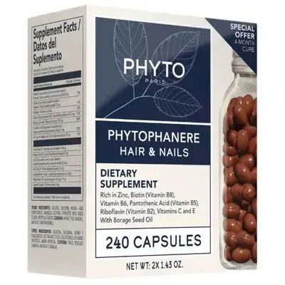 Phyto hair nail 240 cap