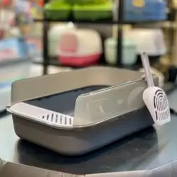 Cat Open Litter Box