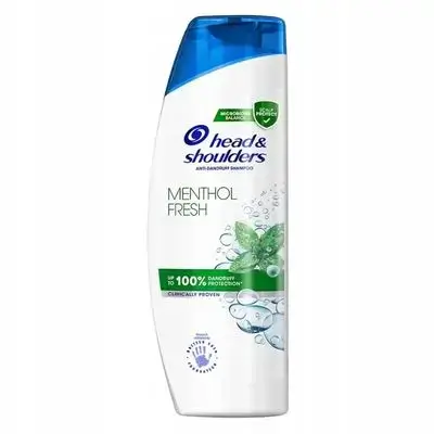 شامبو هيد آند شولدرز المضاد للقشرة - برائحة المنثول المنعش - 400 مل//Anti Dandruff Menthol Fresh Shampoo 400 ml