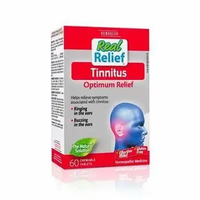 Real Relief Tinnitus 60 Chewable Tab