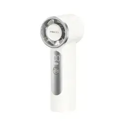 Recci RLS-F07 Mini High-Speed Handheld Fan with 4000mAh Battery (White)