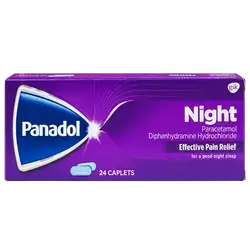 Panadol Night Effective Pain Relief 24 Caplets _ gsk