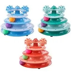 Three-Tier Ball Track Cat Toy - Second Upload