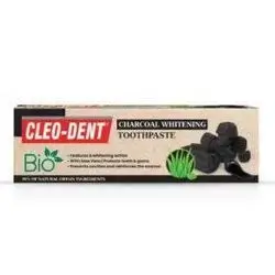 Cleo-dent BIO charcoal whitening  tooth paste