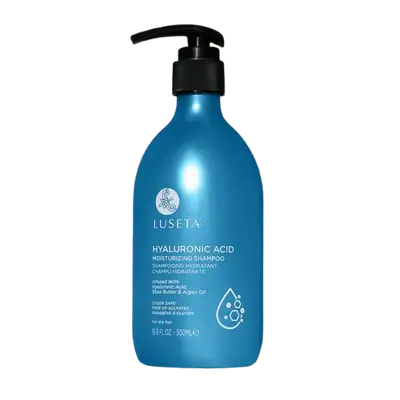 Hyaluronic Acid Moisturizing Shampoo For Dry Hair 500ml _ LUSETA