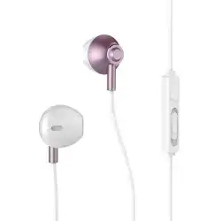 Remax RM-711i Metal Lightning Wired Earphones - Pink