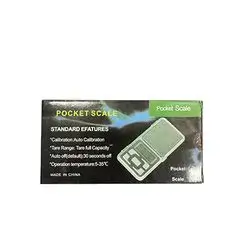 Pocket Scale Calibration Tare Full Capacity