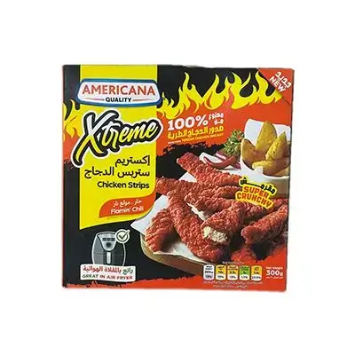 أمريكانا إكستريم ستربس دجاج حار