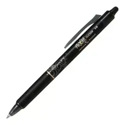 Pilot Clicker Erasable Broad Black