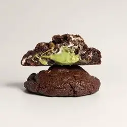 Pistachio Chocolate Dark Cookies