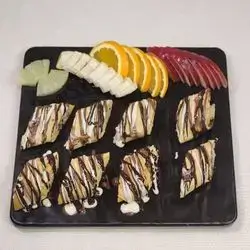 Crepe Roll With Fruits
