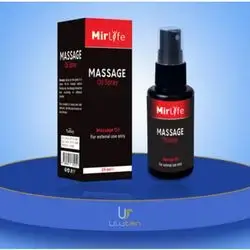 Massage delay spray