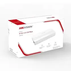 HIKVISION SWITCH L2, UNMANAGED, 8 10/100M RJ45 PORTS, DESKTOP PLASTIC SWITCH