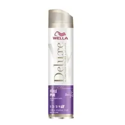 wella- deluxe fulle pur hair spray 250ml