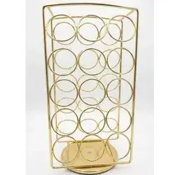 Coffee Capsule Carousel Stand – Gold