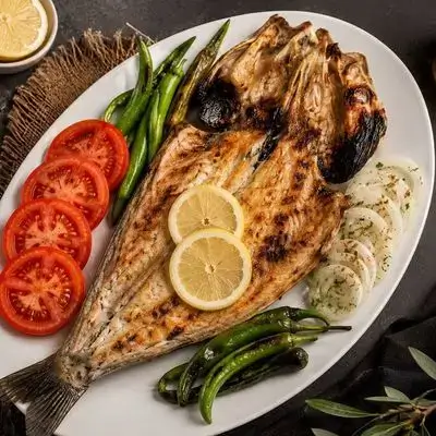 Grilled Sea Bass (500–600 g)