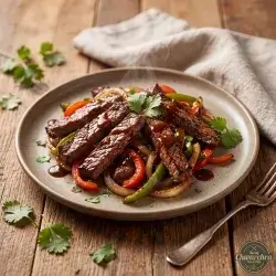 Beef Fajita with Sauce
