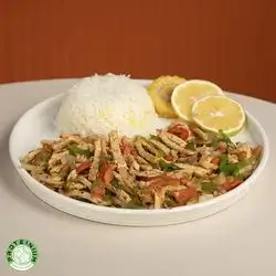 Chicken Saj With Rice