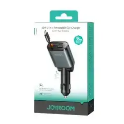 Joyroom JR-CCLO7 Car Charger 45w 3 in 1