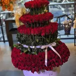 Box Of Red Roses 