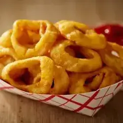 Onion Rings With Honey Mustard