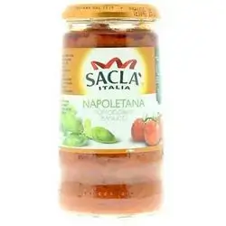 Sacla Whole Cherry Tomt& Basl350g