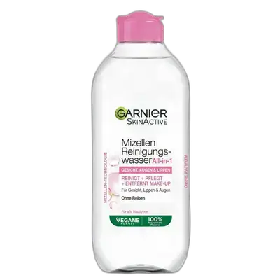 Skin Active Micellar Solution All-In-One Dry & Sensitive Skin 400ml _ GARNIER