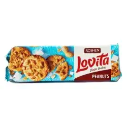 Roshen Lavita Classic Cookies Peanuts 150 Gm