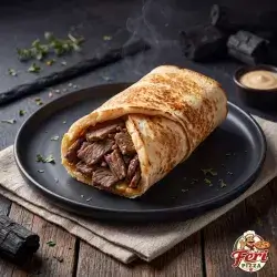 ساندویچی شاورمای گۆشت
