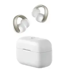 Anker Soundcore AeroClip Open-Ear Wireless Earbuds — White