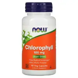 chlorophyll now 100 mg 90 tab