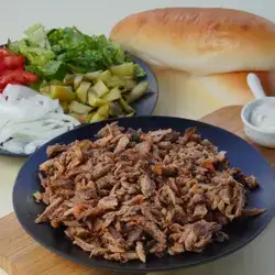 Half Plate Meat Shawarma