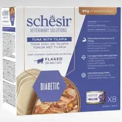 Schesir Diabetic Tuna & Tilapia 8x