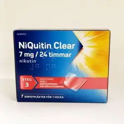NiQuitin Clear ( 7mg/24 timmar )