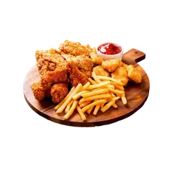 Crispy With Fries - Small