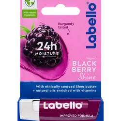 labello black berry shine 24h