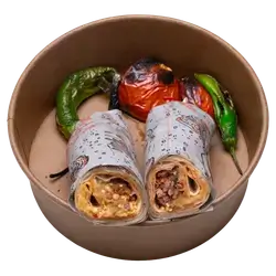 Eggplant Kebab Sandwich