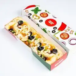 Sliced Vegetarian Pizza